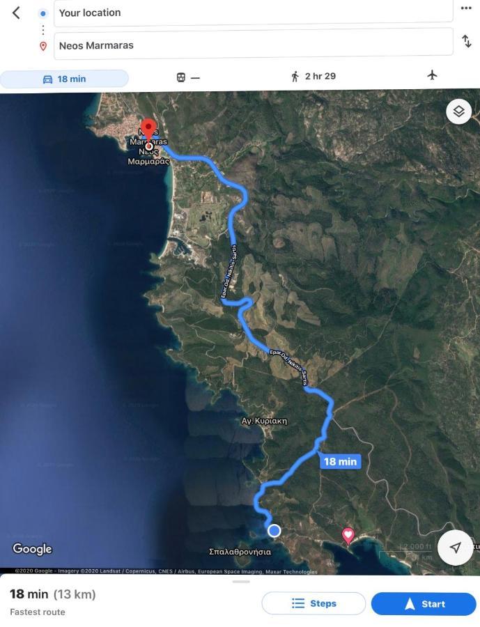 Willa Hidden Gem Sithonia Metochi Agias Kiriakis Zewnętrze zdjęcie