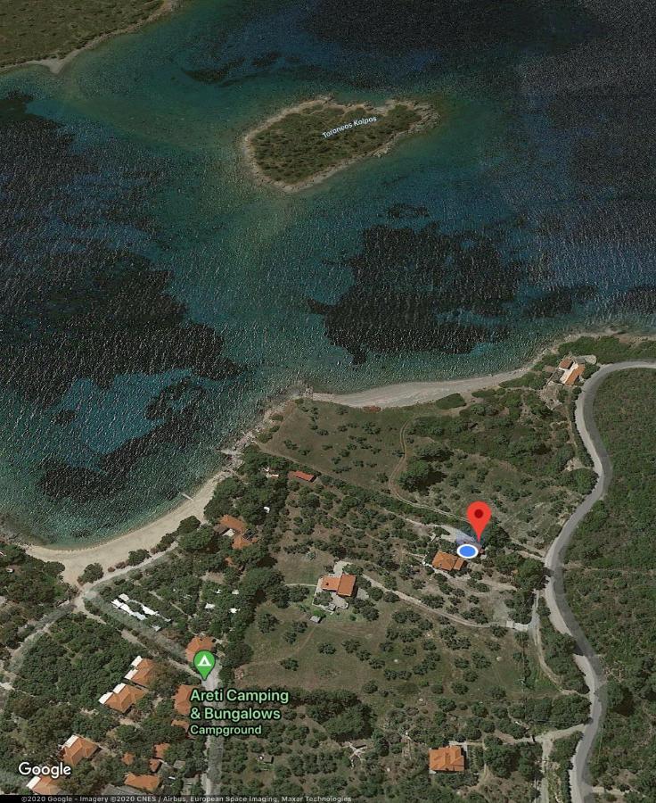 Willa Hidden Gem Sithonia Metochi Agias Kiriakis Zewnętrze zdjęcie
