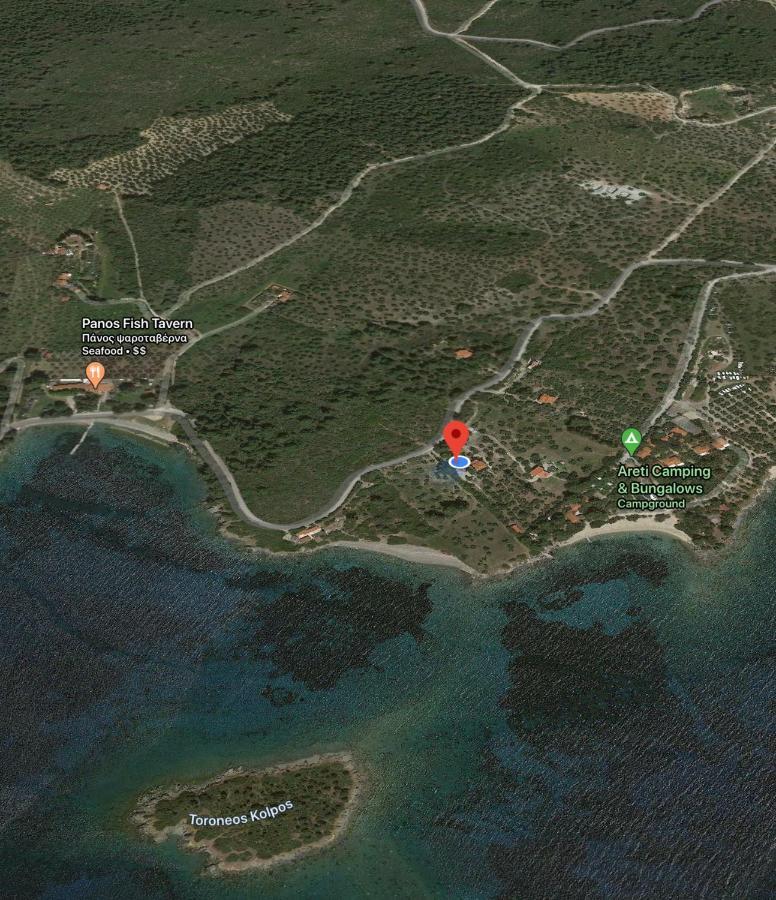 Willa Hidden Gem Sithonia Metochi Agias Kiriakis Zewnętrze zdjęcie